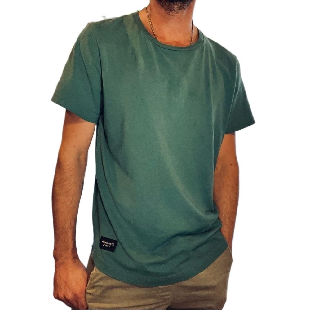 Teal Abercrombie & Fitch Soft AF Tee